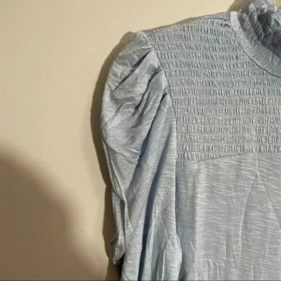 7 for all mankind smocked mock neck Medium - Picture 5 of 9